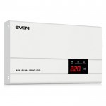 Стабилизатор SVEN AVR SLIM-1000 LCD 100ВА/800Вт Выходные розетки, шт 1 × CEE7/4 (евророзетка)