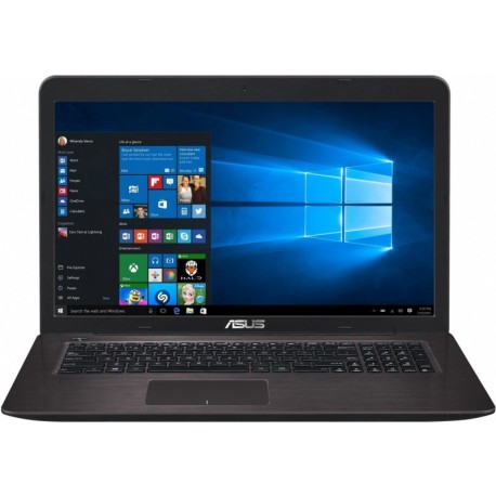 Ноутбук ASUS X756UV (Intel i3-6100U 2.3 GHz/17.3/1600x900/4Gb/500Gb/DVD-RW/GF920/Wi-fi/BT/W10)